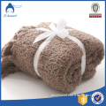 Wholesale knitted acrylic Tick throw blanket for bed/sofa/TV